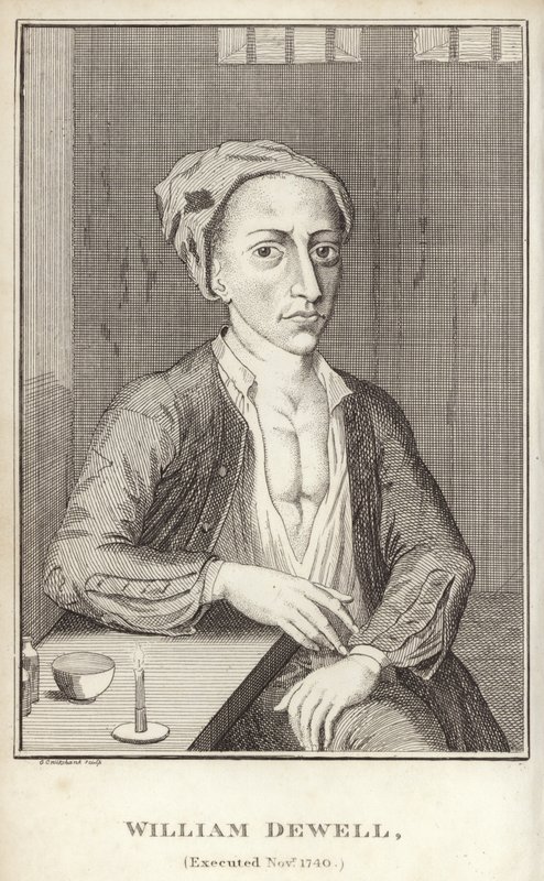 William Dewell, henrettet november 1740 av English School