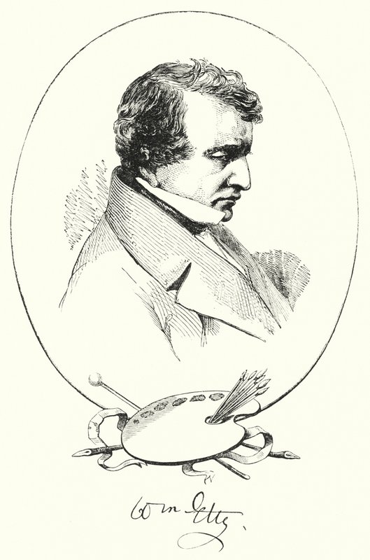 William Etty (gravering) av English School