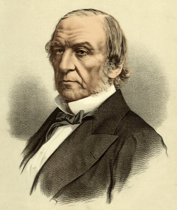 William Ewart Gladstone av English School