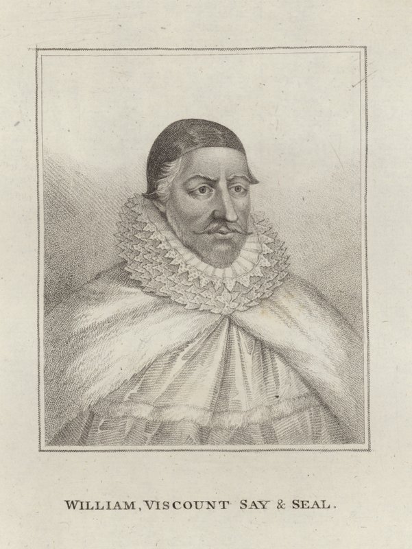 William Fiennes 1. Viscount Saye og Sele av English School