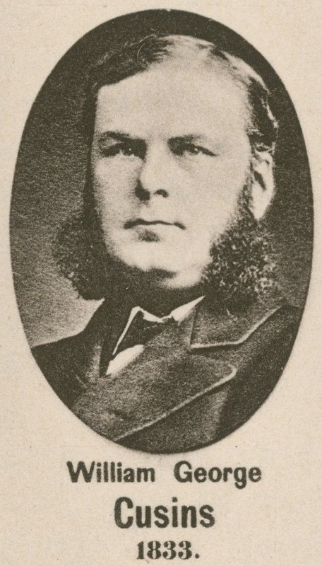 William George Cusins (gravyr) av English School
