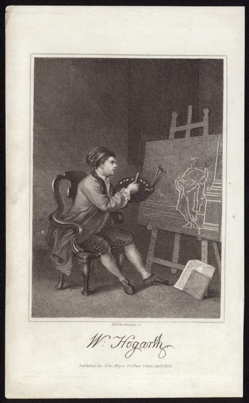 William Hogarth av English School