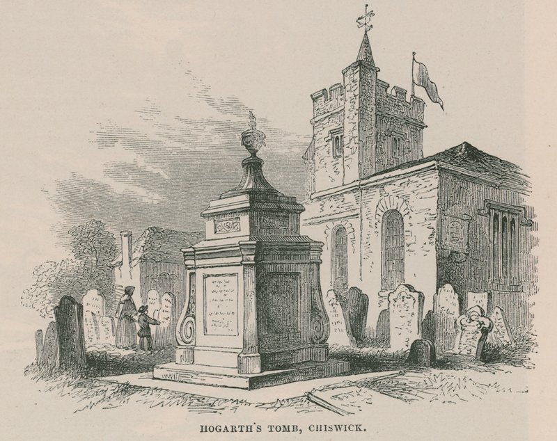 William Hogarths grav, Chiswick av English School