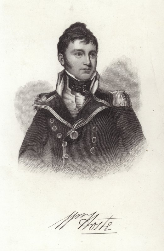 William Hoste , britisk marineoffiser av English School