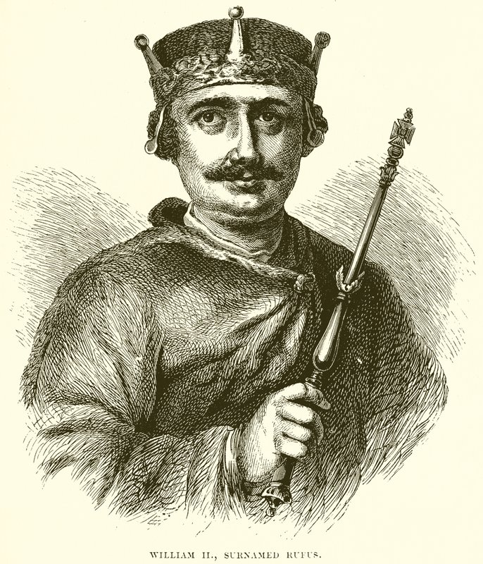 William II, tilnavnet Rufus av English School