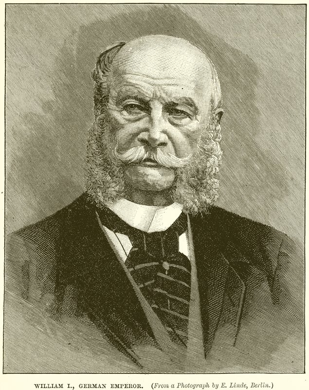 William I, tysk keiser av English School