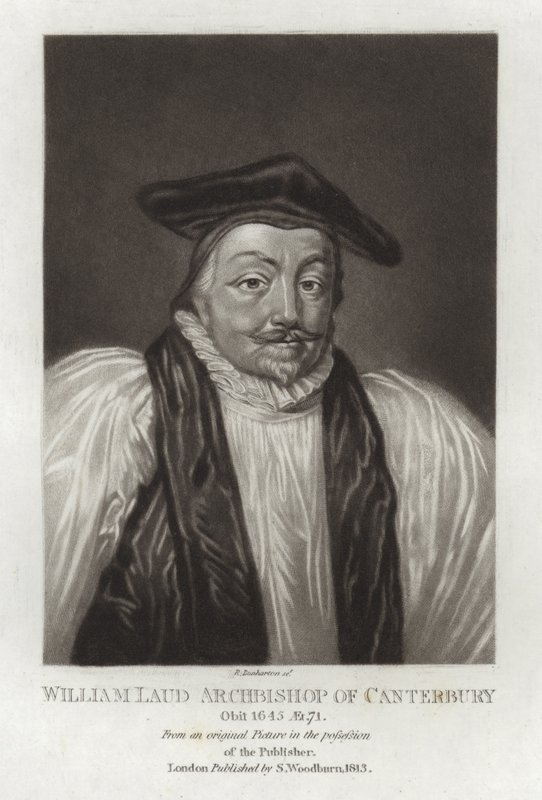 William Laud erkebiskop av Canterbury av English School