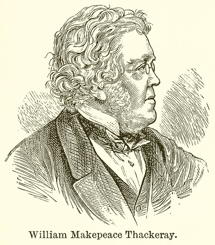 William Makepeace Thackeray av English School