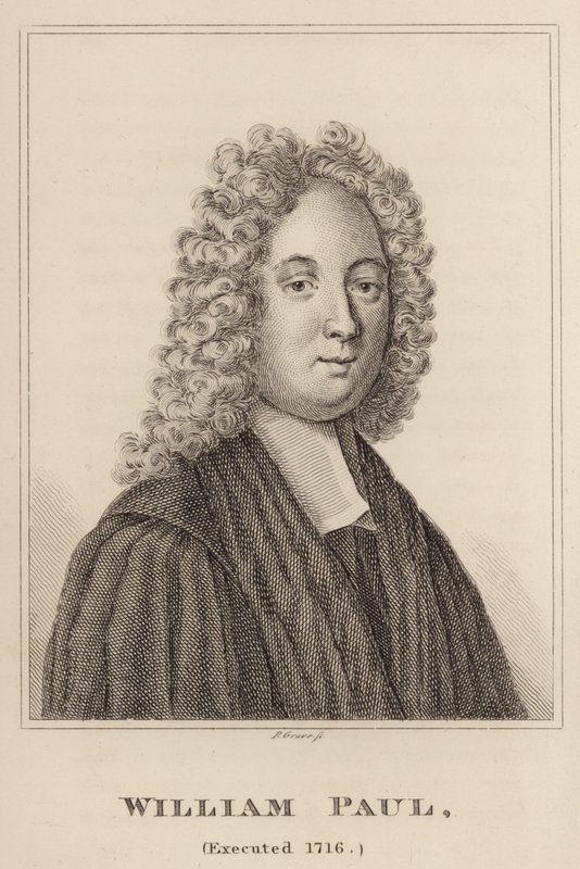 William Paul, henrettet 1716 av English School