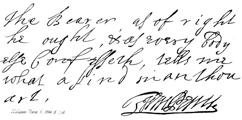 William Penn, f 1644, d 1718 av English School