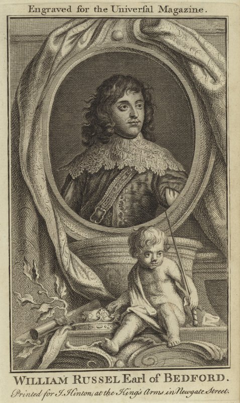 William Russel, jarl av Bedford av English School