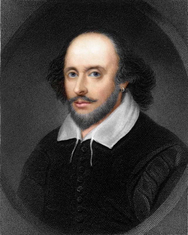 William Shakespeare av English School