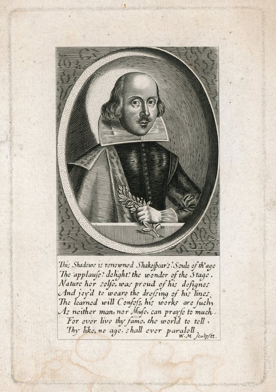 William Shakespeare av English School