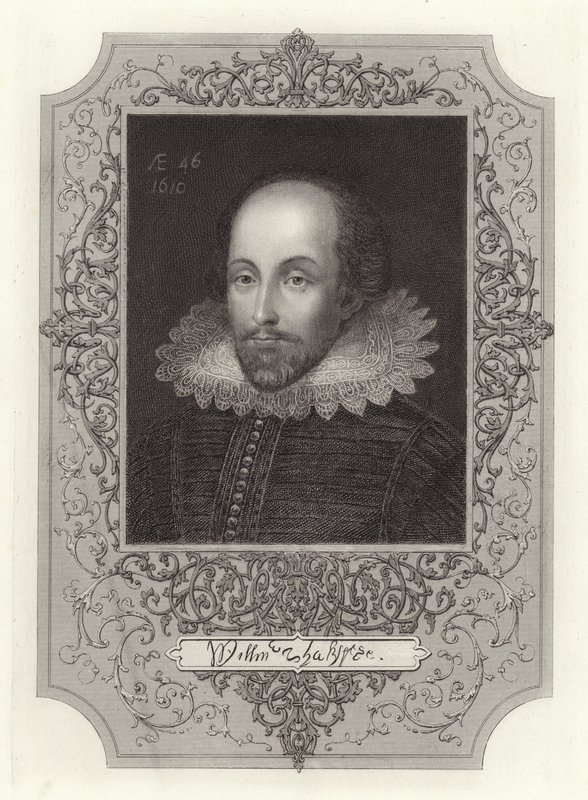 William Shakespeare av English School