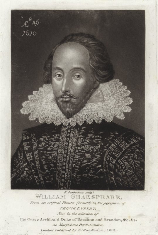 William Shakespeare av English School