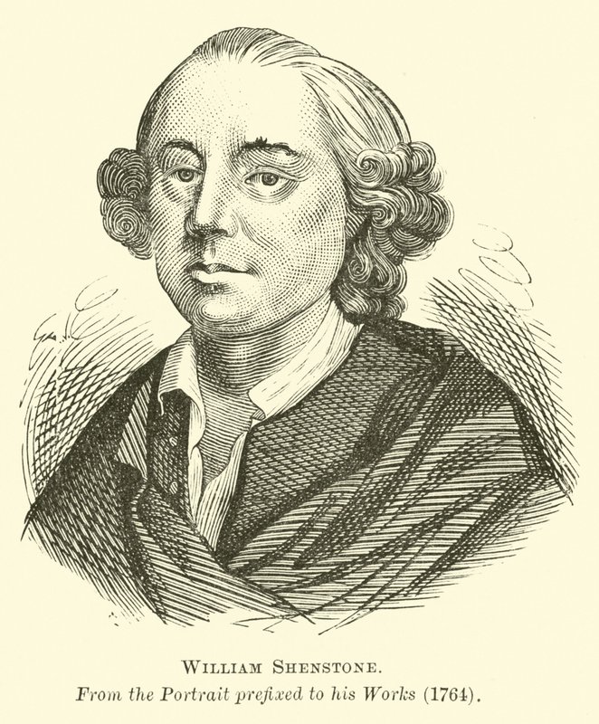 William Shenstone av English School