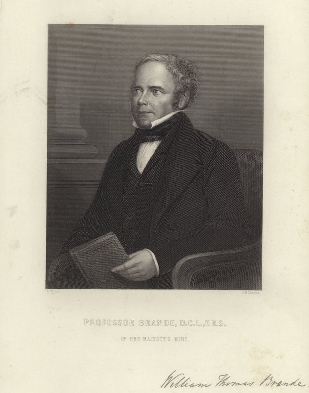 William Thomas Brande av English School