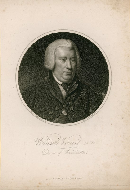 William Vincent, dekan i Westminster av English School
