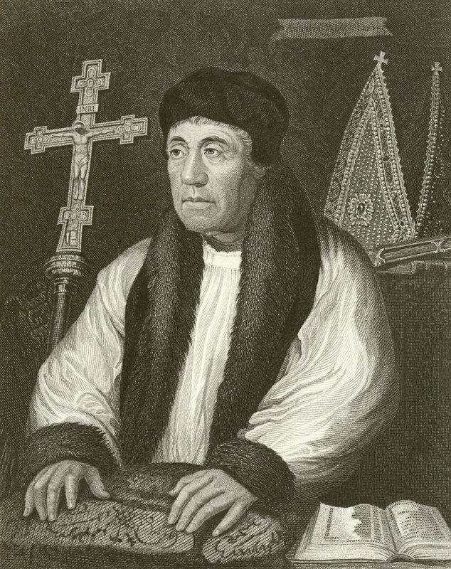 William Warham, erkebiskop av Canterbury av English School