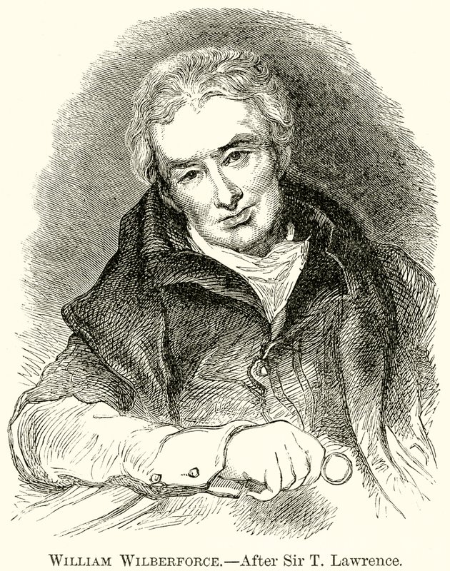 William Wilberforce. Etter Sir T. Lawrence (gravering) av English School