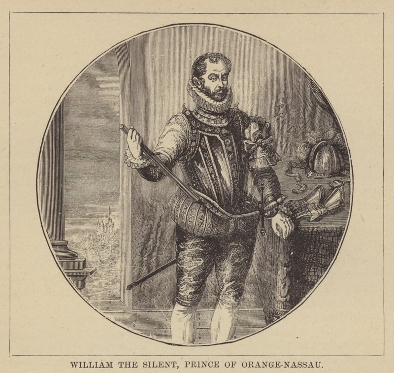 William den tause, prins av Orange-Nassau av English School