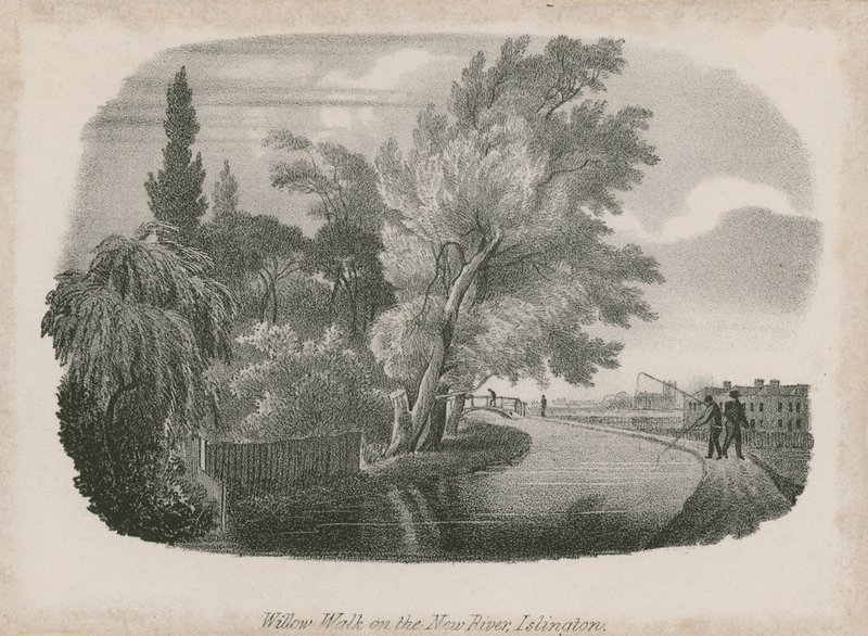 Willow Walk på New River, Islington, London av English School