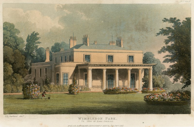 Wimbledon Park, setet til Earl Spencer av English School