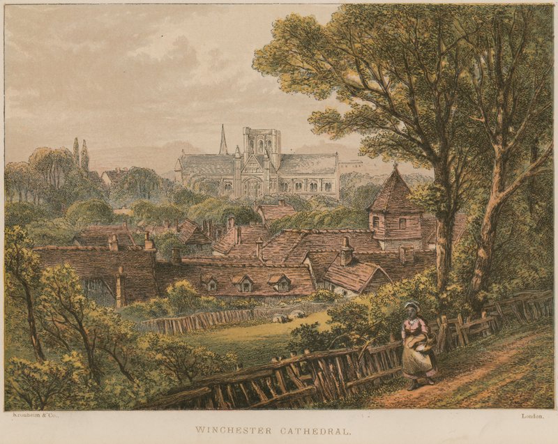 Winchester katedral av English School