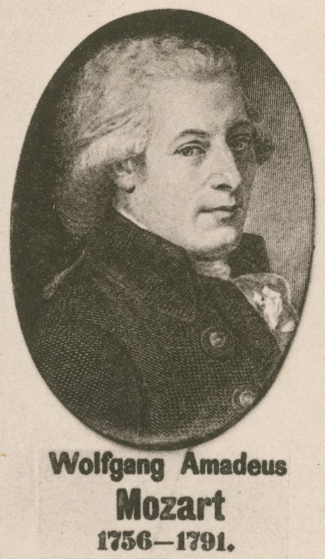 Wolfgang Amadeus Mozart (gravyr) av English School