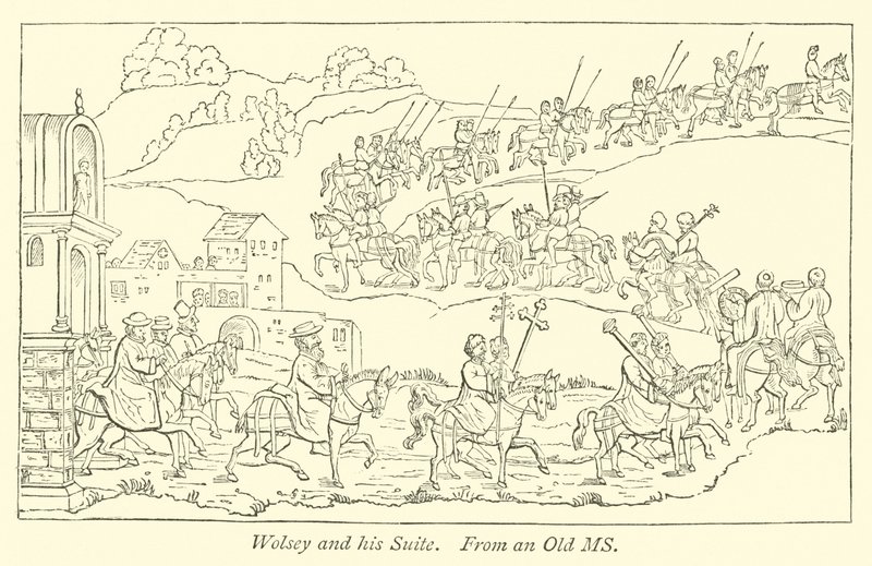 Wolsey og suiten hans av English School