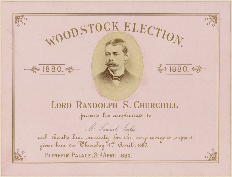 Woodstock-valget 1880 av English School