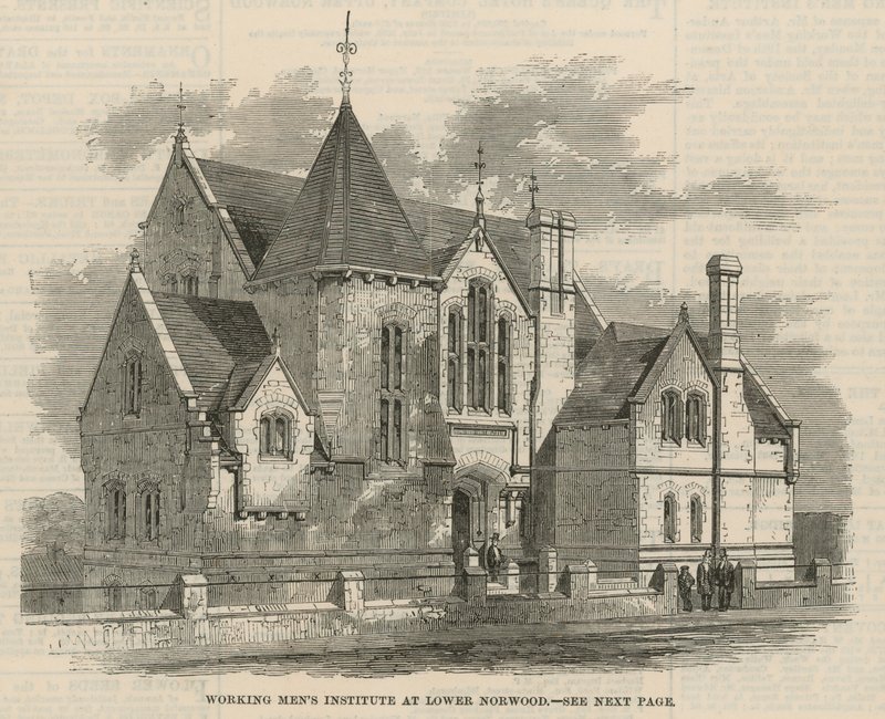 Working Mens Institute ved Lower Norwood av English School