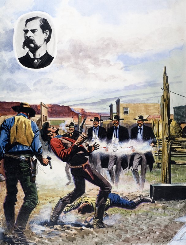 Wyatt Earp og slaget ved OK Corral av English School