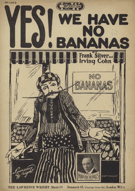 Ja! Vi har ingen bananer av English School