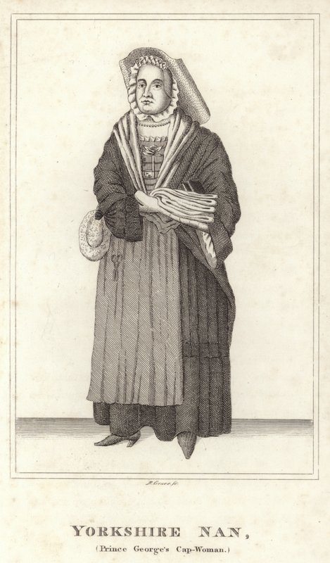 Yorkshire Nan, Prince Georges Cap-Woman av English School