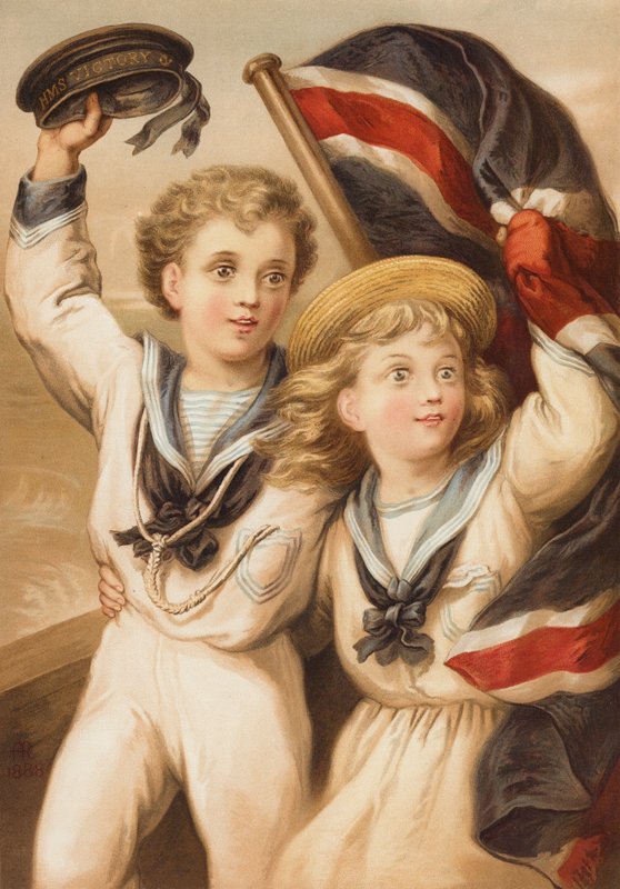 Young England (chromolitho) av English School