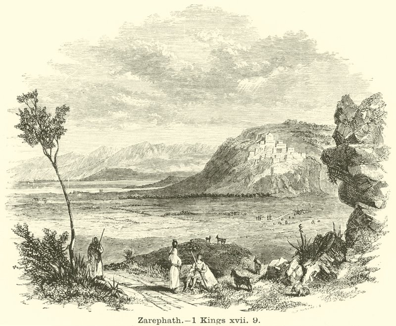 Zarefat, 1. Kongebok, xvii, 9 av English School