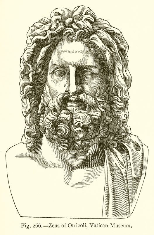 Zeus av Otricoli, Vatikanmuseet av English School