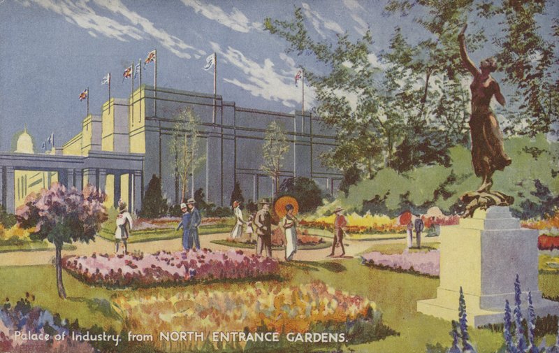 Palace of Industry, British Empire Exhibition, Wembley, 1924 av Ernest Coffin
