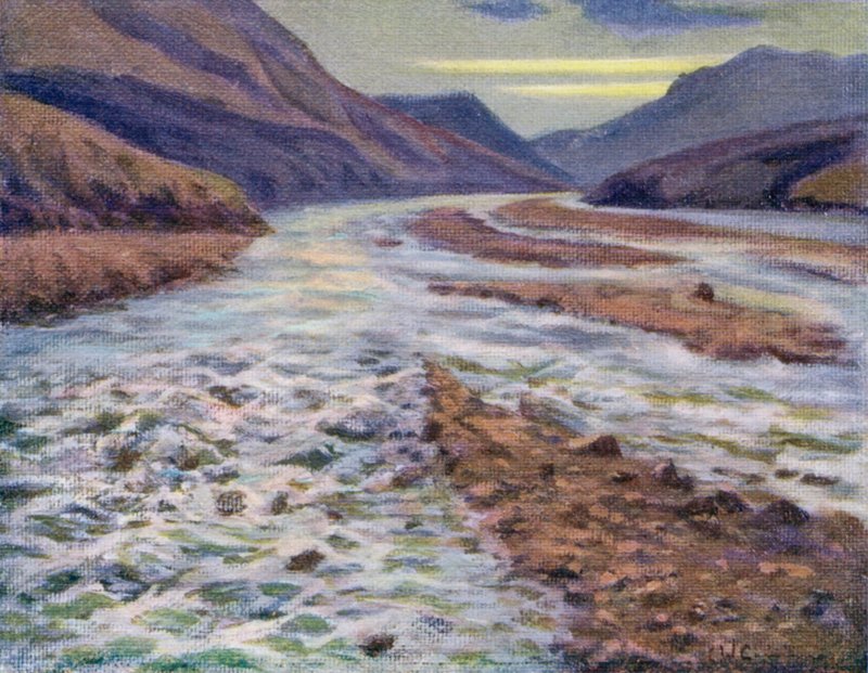 Mendoza-elven av Ernest William Christmas