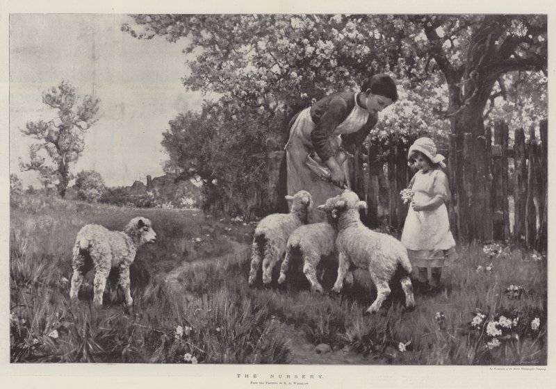 Barnehagen av Ernest Albert Waterlow