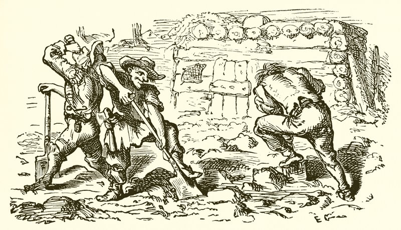 Ektemannen og hans sønner av Ernest Henry Griset