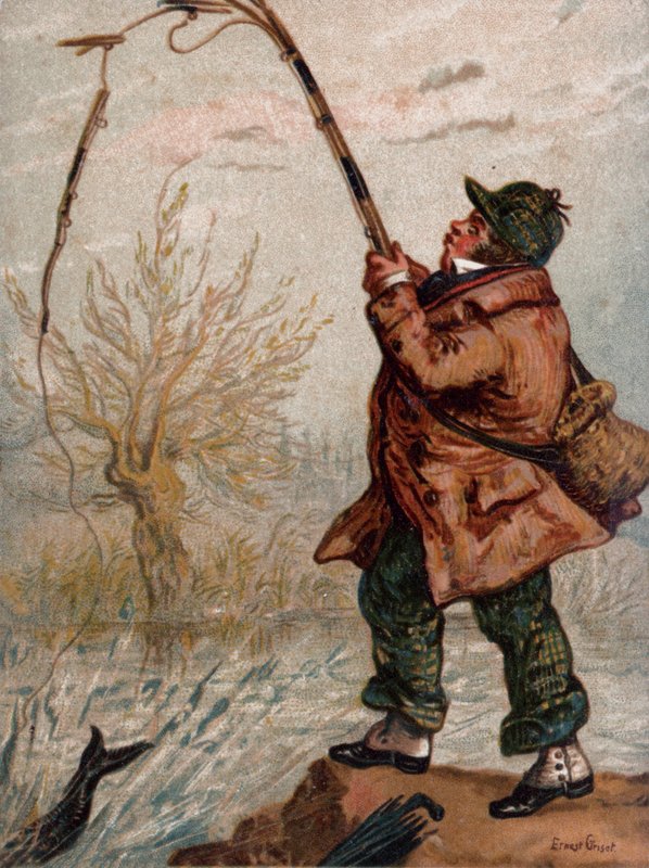 Den ødelagte stangen av Ernest Henry Griset