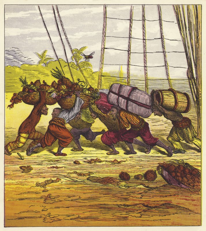 De tre ungdommelige sjøfolkene av Ernest Henry Griset