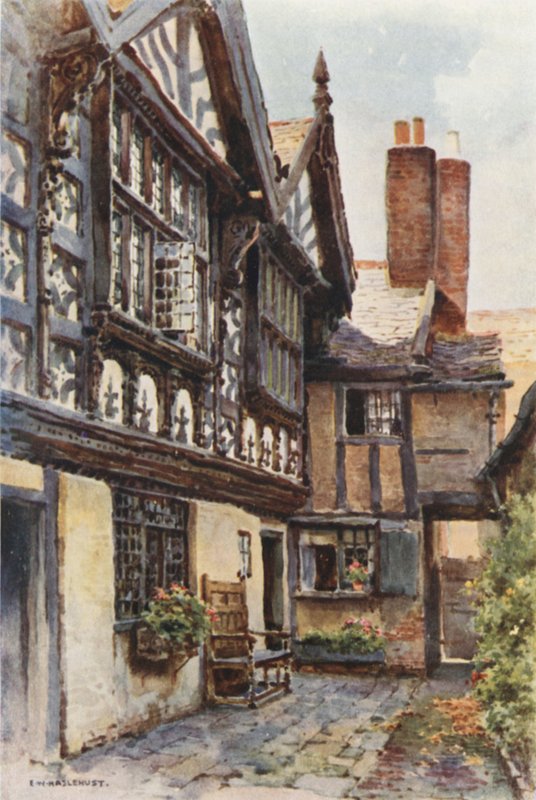 Stanley Palace (farge litho) av Ernest William Haslehust