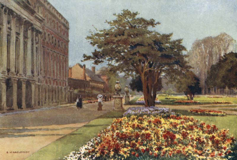 The Long Walk (farge litho) av Ernest William Haslehust