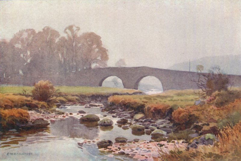 To broer (farge litho) av Ernest William Haslehust