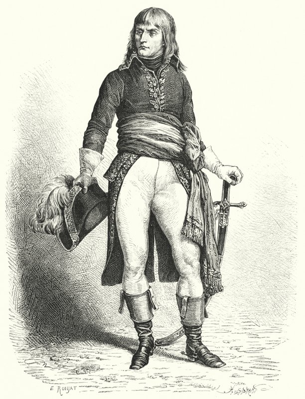 Napoleon Bonaparte av Etienne after Ronjat