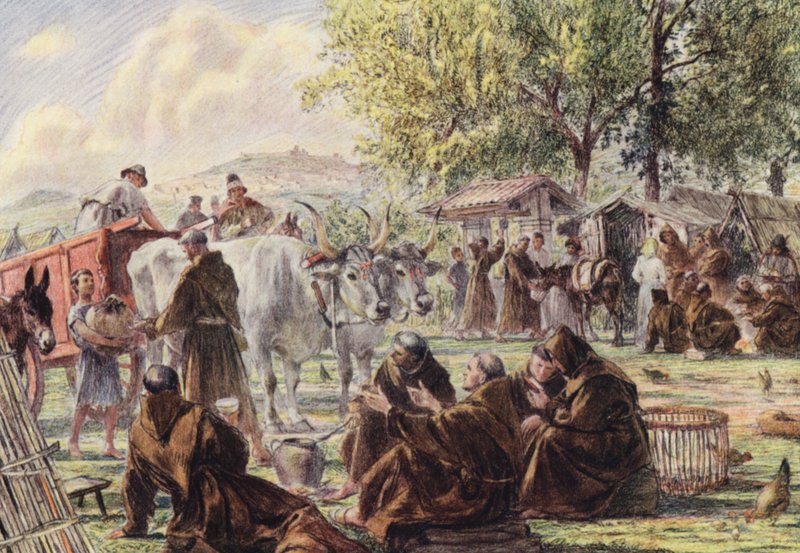  av Eugene (after) Burnand