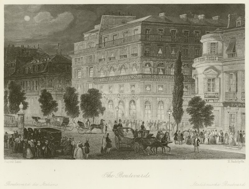 Boulevardene av Eugene-Louis Lami